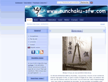 Tablet Screenshot of nunchaku-sfw.com